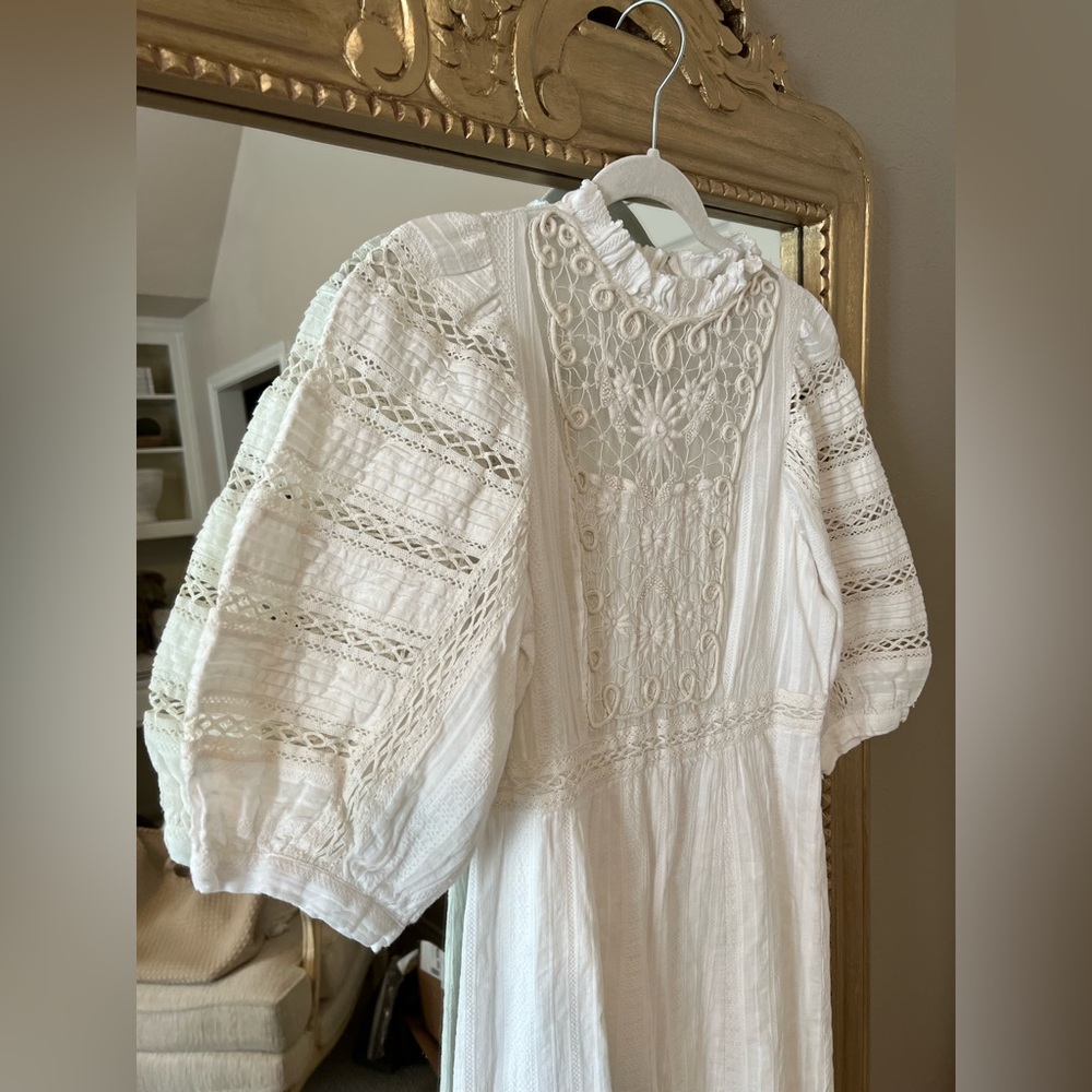Sea New York Ona Dress | SEA NY | SZ 4 | White midi dress! Great condition!
